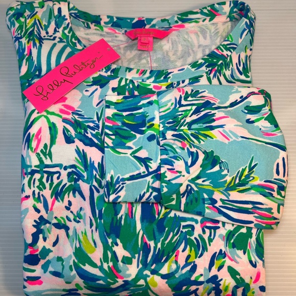Lilly Pulitzer Jansen Long Sleeved Sweatshirt Size L/ NWT - Picture 8 of 10